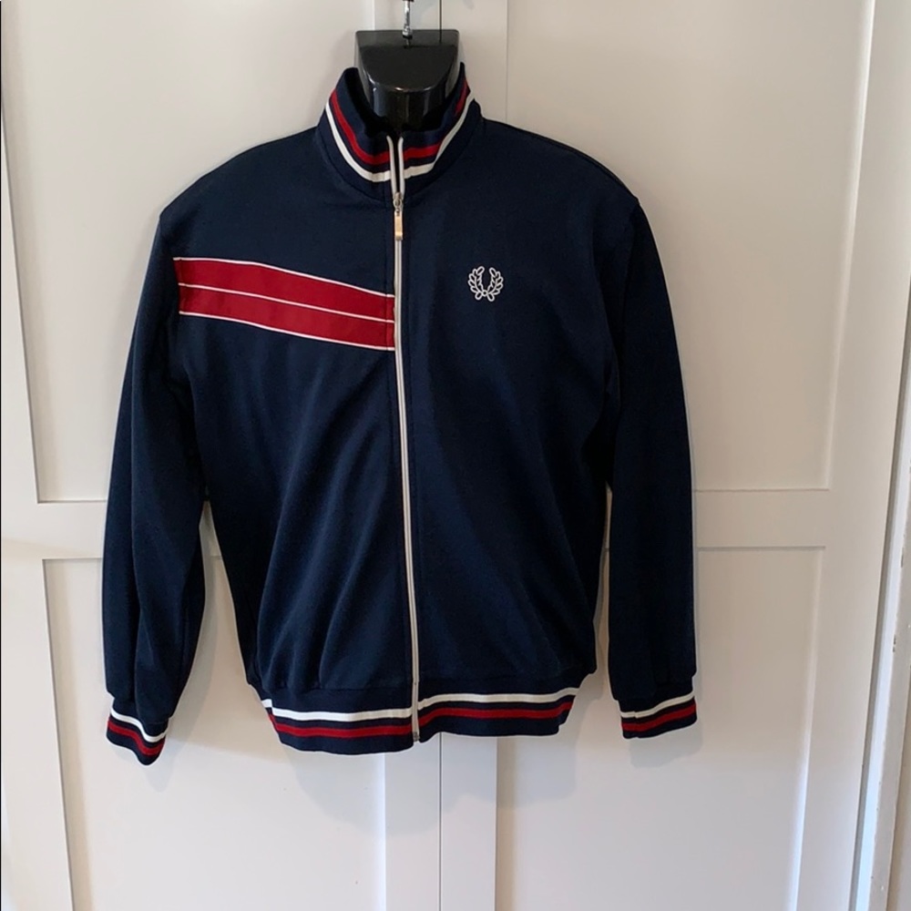 Fred Perry Navy Track Jacket